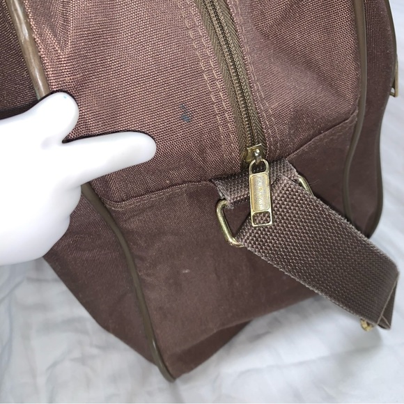 Vintage Jaguar Brown Travel Messenger Shoulder Crossbody Work School Bag Laptop - Picture 12 of 14